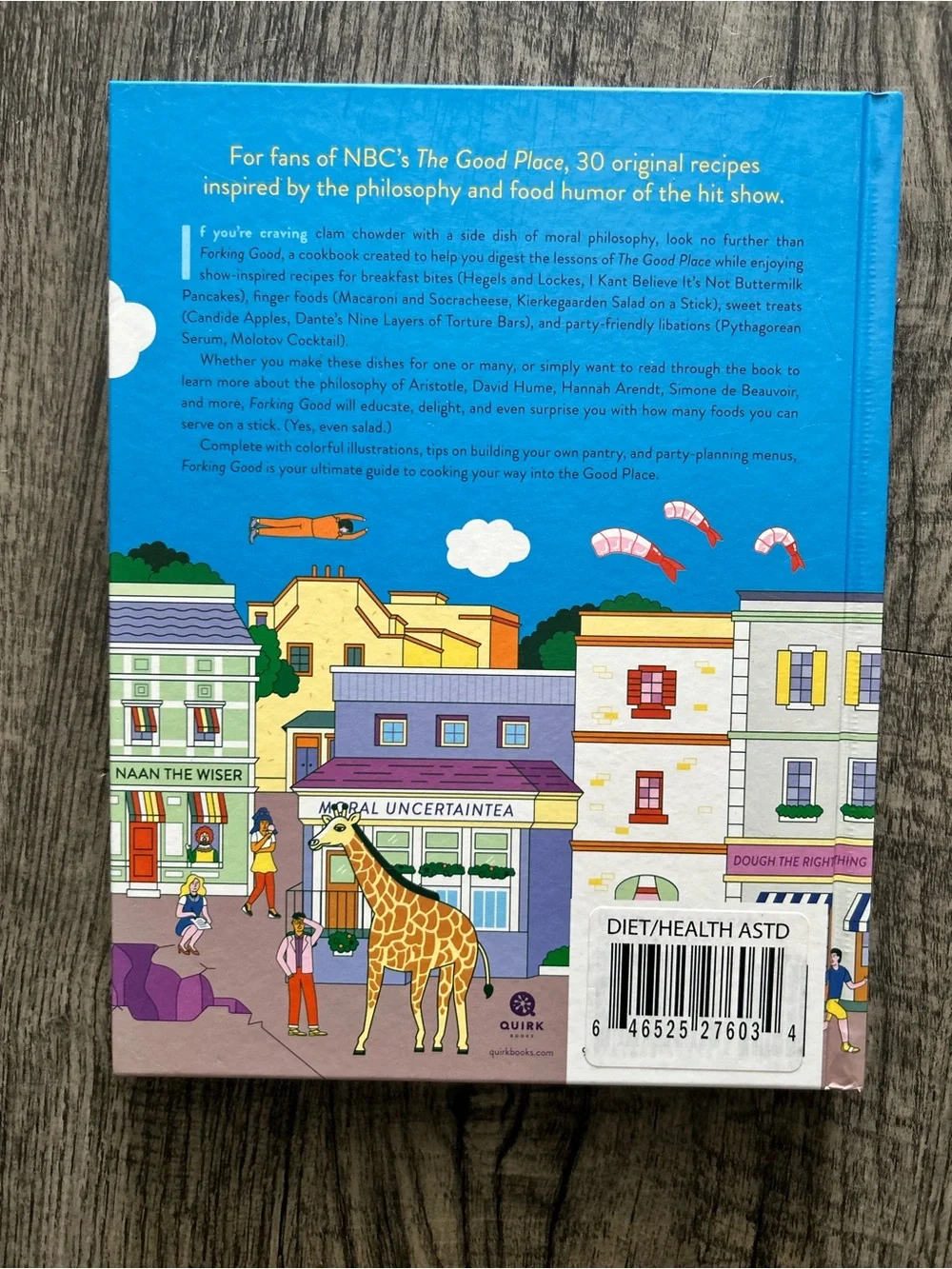 Forking Good Cookbook – Blue Hardcover Cookbook